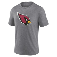 Arizona Cardinals Heritage Custom Name & Number Tri-Blend T-Shirt Gray - NFL