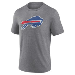 Buffalo Bills Heritage Custom Name & Number Tri-Blend T-Shirt Gray - NFL