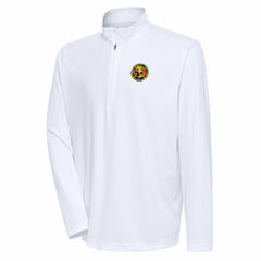 Club America Antigua Statement Quarter-Zip Pullover - White