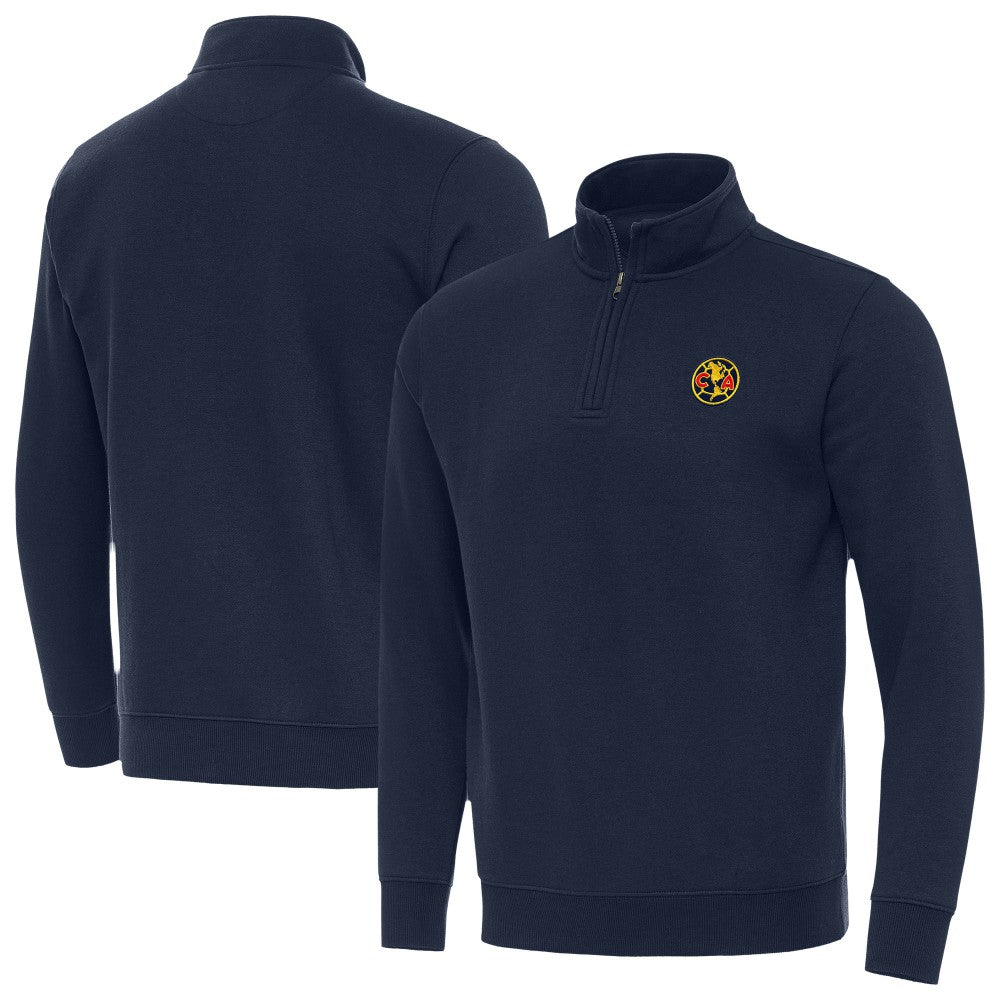Club America Antigua Landslide Quarter-Zip Pullover - Navy