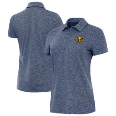 Club America Antigua Women's Triple Shot Polo - Heather Navy
