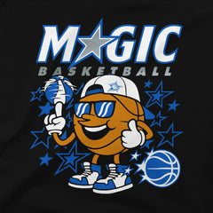 NBA - Orlando Magic Unisex Oversized Cool Guy Urban Essentials T-Shirt - Black