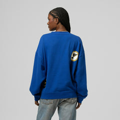 St. Louis Blues - Mitchell & Ness Women's Vintage Crewneck Sweatshirt Blue