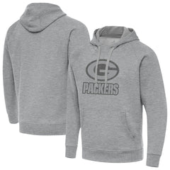 Green Bay Packers Antigua Victory Hoodie Heather Gray - NFL