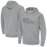 Denver Broncos Antigua Victory Hoodie Heather Gray - NFL
