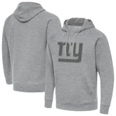 New York Giants Antigua Victory Hoodie Heather Gray - NFL