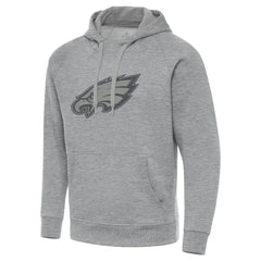 Philadelphia Eagles Antigua Victory Hoodie Heather Gray - NFL