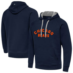 Chicago Bears Antigua Victory Hoodie Navy - NFL
