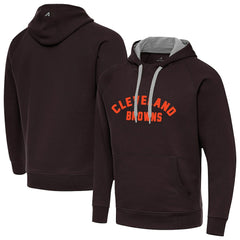 Cleveland Browns Antigua Victory Hoodie Brown - NFL