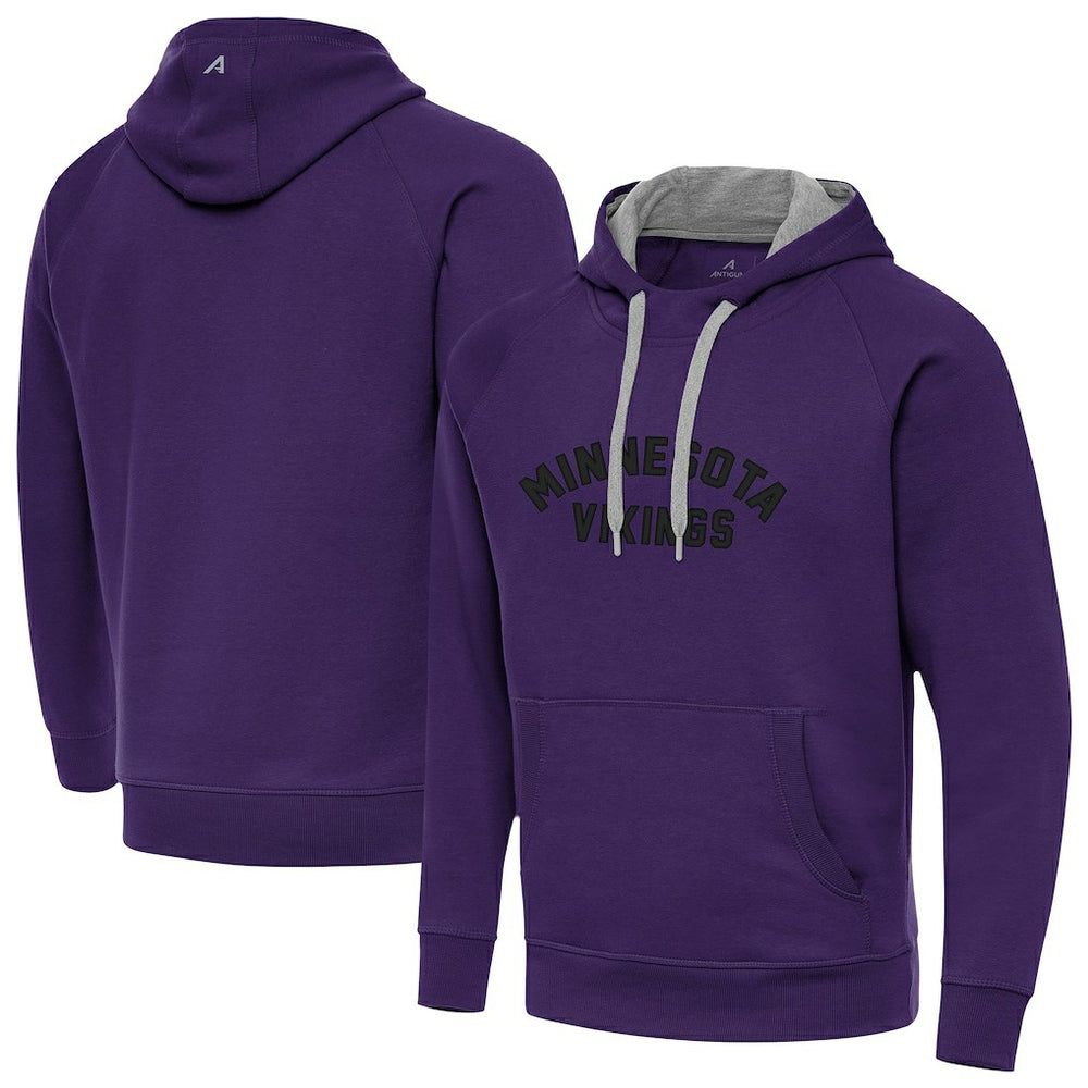 Minnesota Vikings Antigua Victory Hoodie Purple - NFL