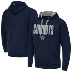 Dallas Cowboys Antigua Victory Hoodie Navy - NFL