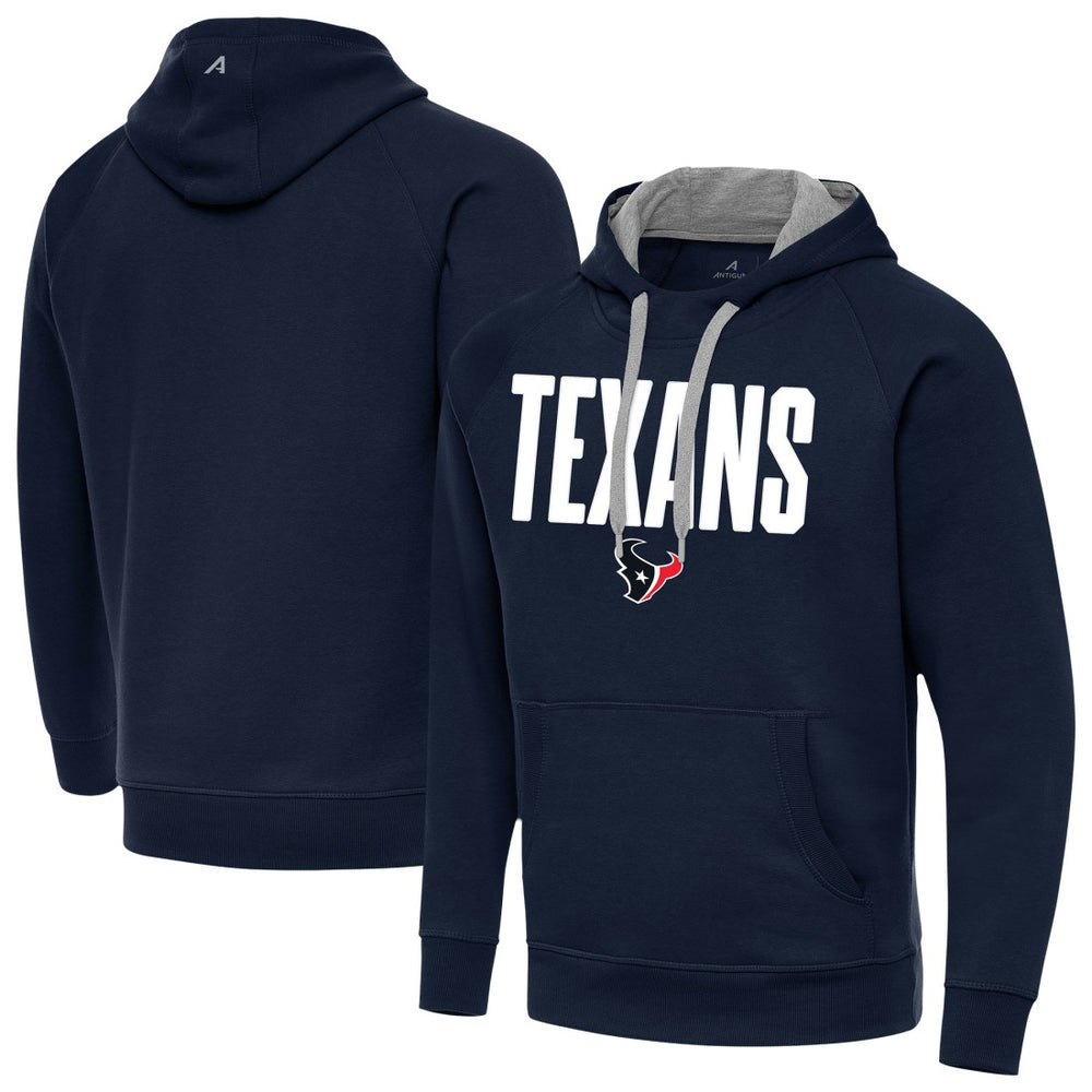 Houston Texans Antigua Victory Hoodie Navy - NFL