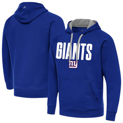 New York Giants Antigua Victory Hoodie Royal - NFL