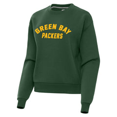 Green Bay Packers Antigua Women's Victory Sweatshirt Hunter Green - NFL