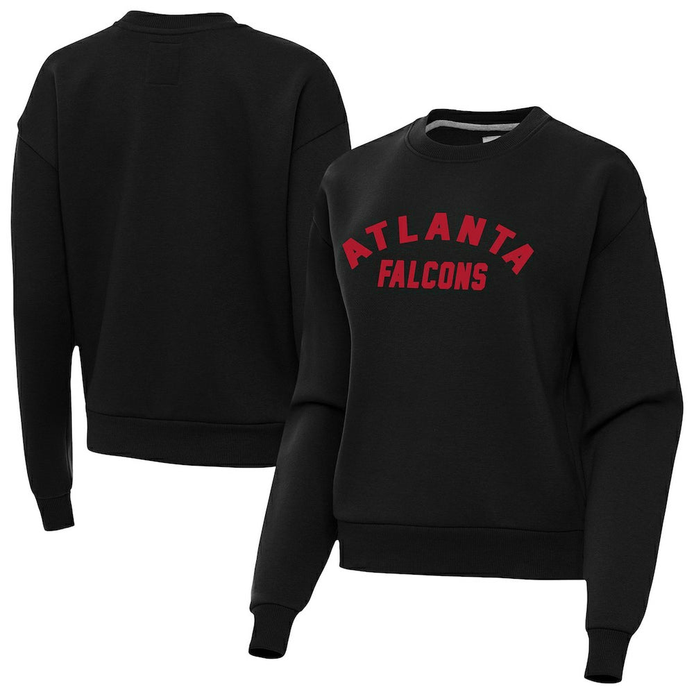 Atlanta Falcons Antigua Women's Victory Sweatshirt Black - NFL