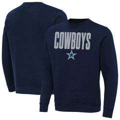 Dallas Cowboys Antigua Victory Sweatshirt Navy - NFL