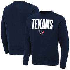 Houston Texans Antigua Victory Sweatshirt Navy - NFL