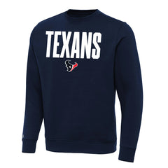 Houston Texans Antigua Victory Sweatshirt Navy - NFL