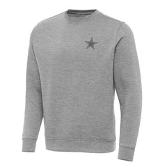 Dallas Cowboys Antigua Victory Sweatshirt Heather Gray - NFL