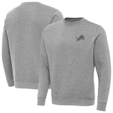 Detroit Lions Antigua Victory Sweatshirt Heather Gray - NFL