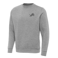 Detroit Lions Antigua Victory Sweatshirt Heather Gray - NFL