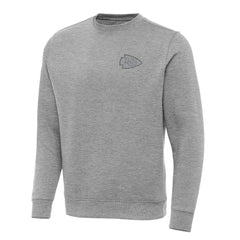 Kansas City Chiefs Antigua Victory Sweatshirt Heather Gray - NFL