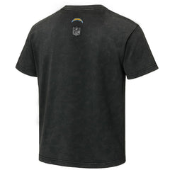 Los Angeles Chargers EQUIHUA Retro T-Shirt Black - NFL