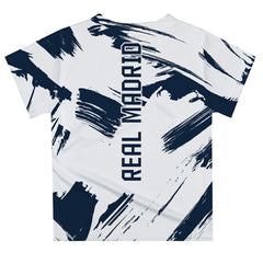 Real Madrid Vive La Fete Youth Paint Brush T-Shirts - White