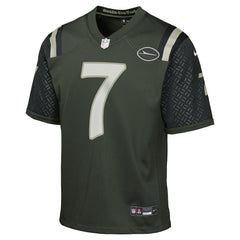 Justin Fields New York Jets Youth 2025 Rivalries Collection Game Jersey Gotham Green - Nike