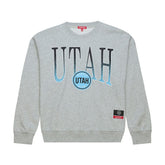 Utah Mammoth - Mitchell & Ness Women's Hockey Night Sweatshirt Heather Gray