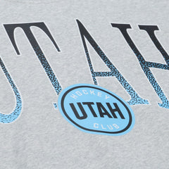 Utah Mammoth - Mitchell & Ness Women's Hockey Night Sweatshirt Heather Gray