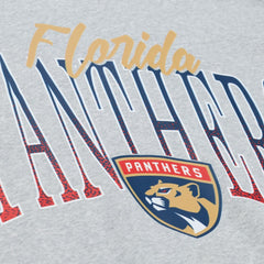 Florida Panthers - Mitchell & Ness Women's Hockey Night Sweatshirt Heather Gray
