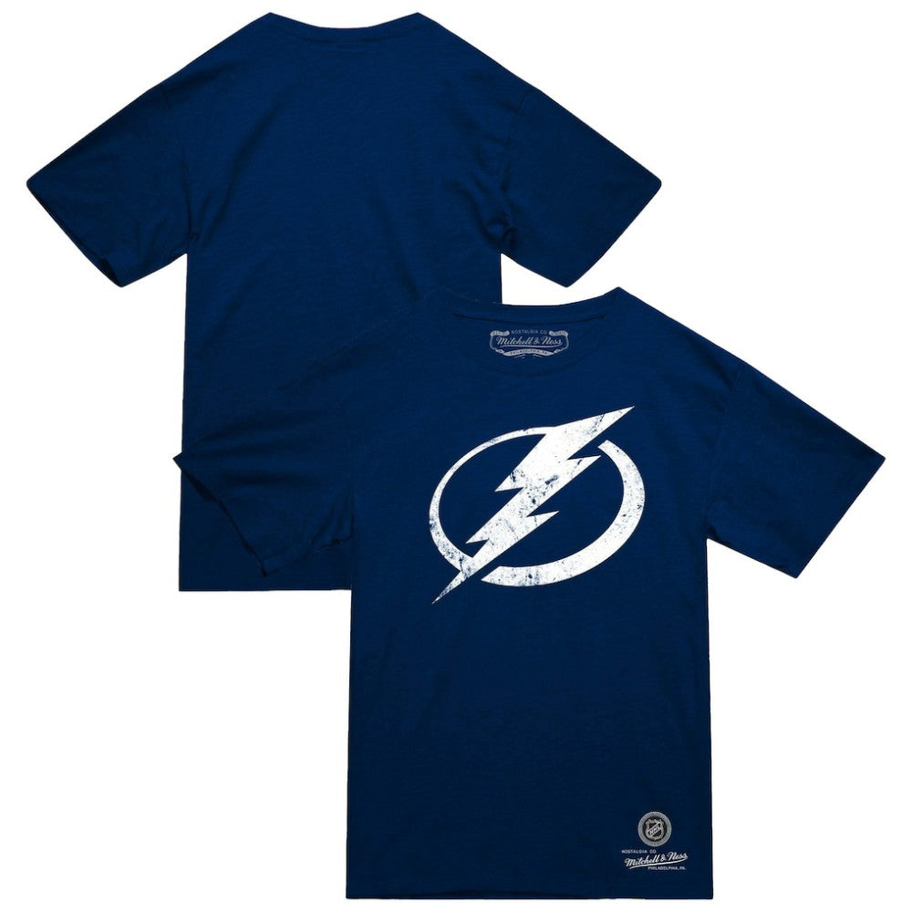 Tampa Bay Lightning - Mitchell & Ness Heritage T-Shirt Navy