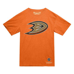 Anaheim Ducks - Mitchell & Ness Heritage T-Shirt Orange