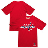 Washington Capitals Mitchell & Ness Heritage T-Shirt Red