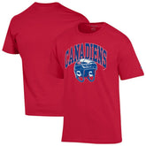 Montreal Canadiens - Champion Helmet T-Shirt Red