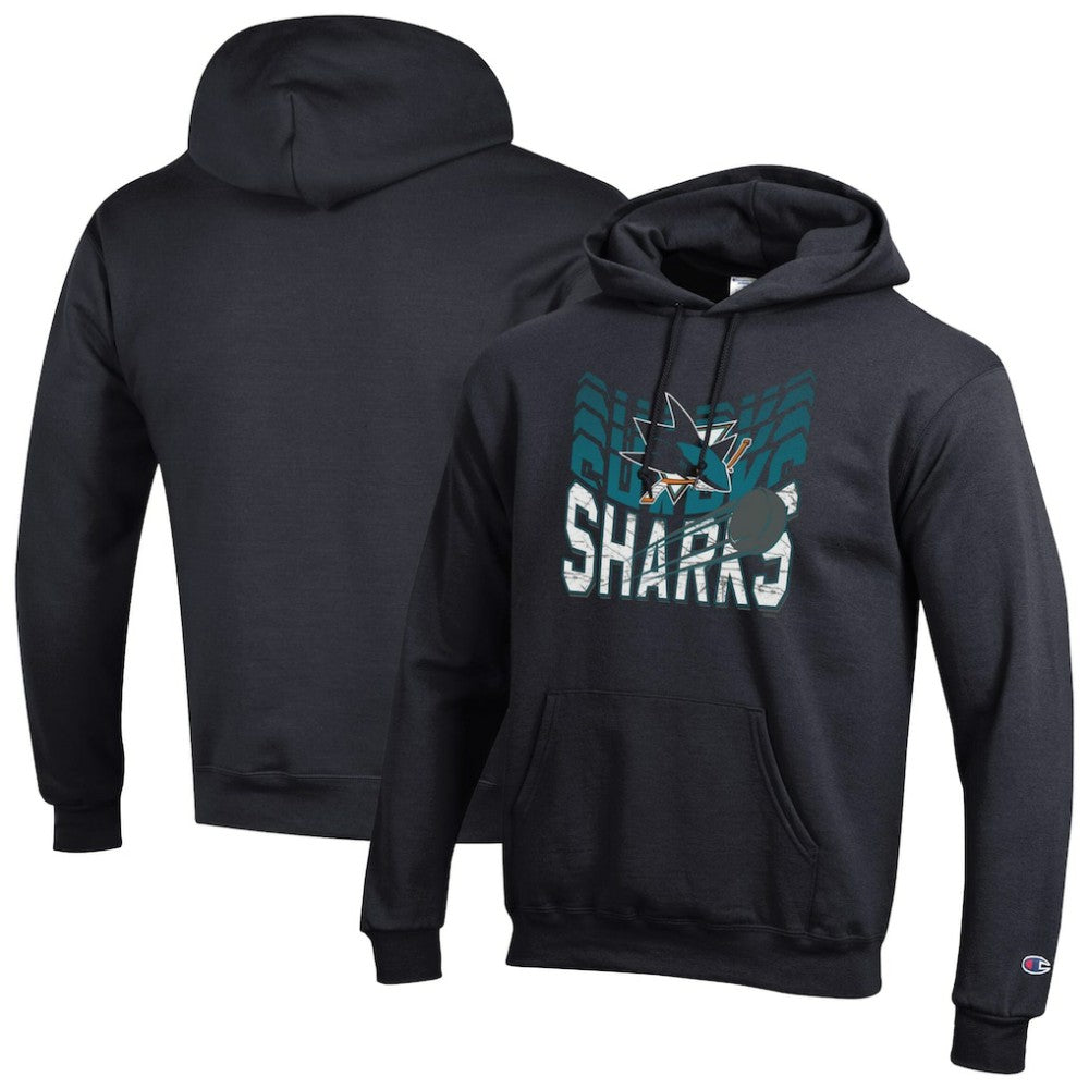 San Jose Sharks - Champion Powerblend Hoodie Black