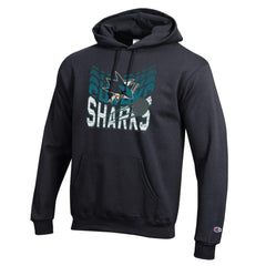 San Jose Sharks - Champion Powerblend Hoodie Black