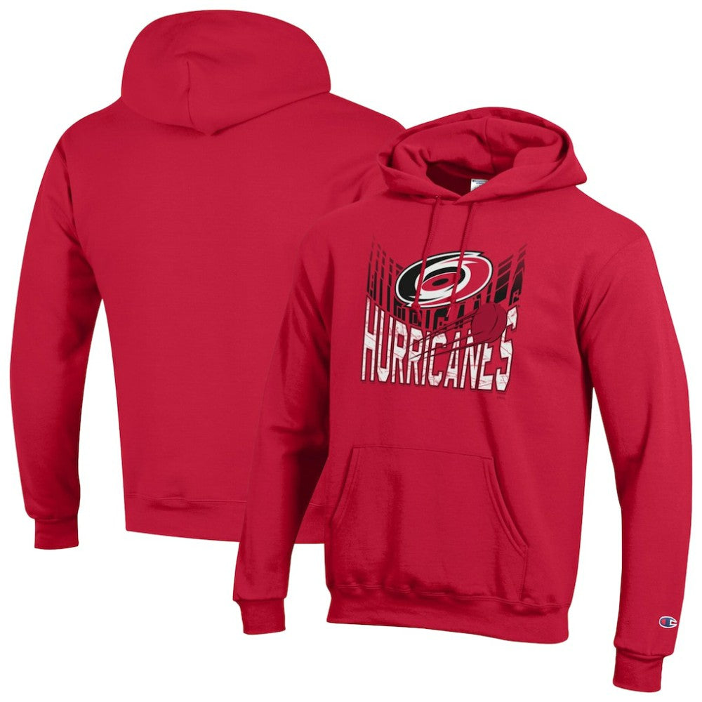Carolina Hurricanes - Champion Powerblend Hoodie Red