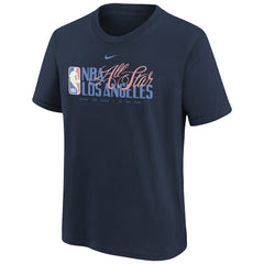 Nike - Youth 2026 NBA All-Star Game Wordmark Max90 T-Shirt - Navy