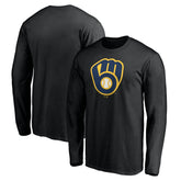 Milwaukee Brewers Team Logo Long Sleeve T-Shirt Online