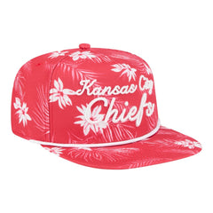 Kansas City Chiefs New Era Palm Print A-Frame 9FIFTY Snapback Hat Red - NFL