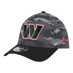 Washington Commanders New Era Camo A-Frame 39THIRTY Flex Hat Black - NFL
