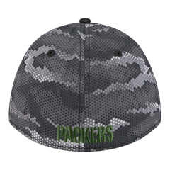 Green Bay Packers New Era Camo A-Frame 39THIRTY Flex Hat Black - NFL