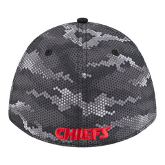 Kansas City Chiefs New Era Camo A-Frame 39THIRTY Flex Hat Black - NFL