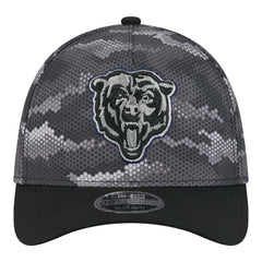 Chicago Bears New Era Camo A-Frame 39THIRTY Flex Hat Black - NFL