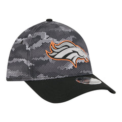 Denver Broncos New Era Camo A-Frame 39THIRTY Flex Hat Black - NFL