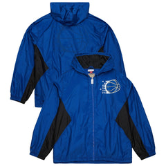 Mitchell & Ness - Orlando Magic Playmaker Full-Zip Hooded Windbreaker Jacket - Blue