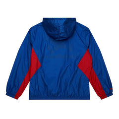 Mitchell & Ness - Denver Nuggets Playmaker Full-Zip Hooded Windbreaker Jacket - Blue