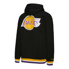 Mitchell & Ness - Los Angeles Lakers Unisex Vintage Heavyweight Hoodie - Black